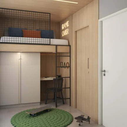 Imagem BOM RETIRO - Apartamento 2 quartos com 1 suíte. 1 vaga. 64,89m².