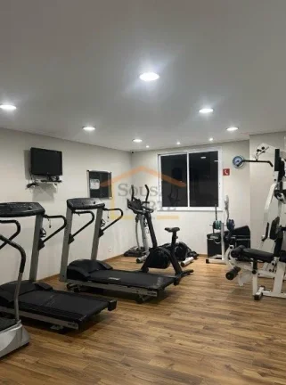 Imagem Apartamento 2 dormitórios, sendo os 1 suíte, com armários, sala para 2 ambientes, sacada, 2 banhe...