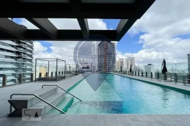 Imagem Studio para locação em Pinheiros, São Paulo-SP: 1 quarto, 1 suíte, 2 salas, 2 banheiros, 1 vaga, 38m². Venha conferir!