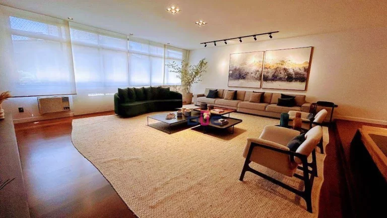 Imagem Apartamento com 4 dormitórios à venda, 237 m² por R$ 3.200.000 - Boqueirão - Santos/SP