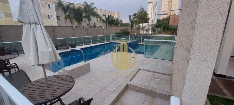 Imagem Apartamento com 2 dormitórios, 43 m² - venda por R$ 220.000,00 ou aluguel por R$ 1.510,00/mês - Parque Residencial Lagoinha - Ribeirão Preto/SP