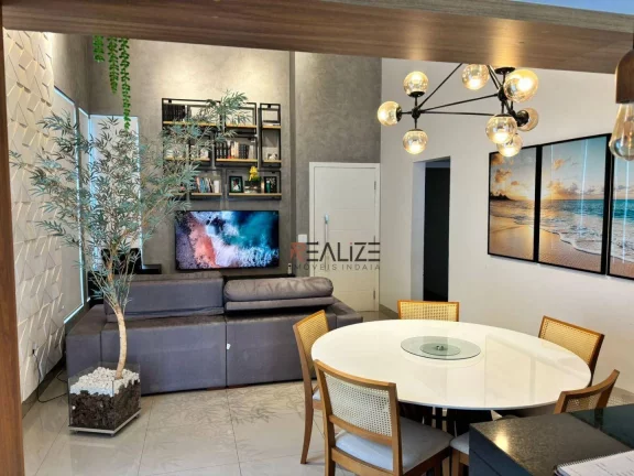 Imagem Casa térrea com 3 suítes à venda, 170 m² por R$ 1.440.000 - Condomínio Alto de Itaici - Indaiatuba/SP