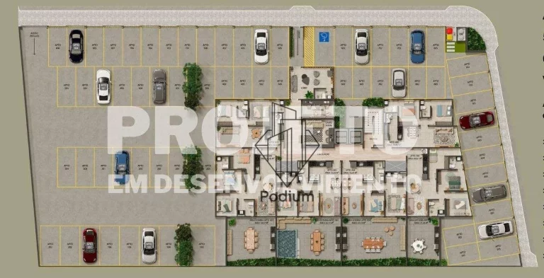 Imagem Apartamentos térreo sem área privativa no bairro do Aeroclube / Bessa - AP2406