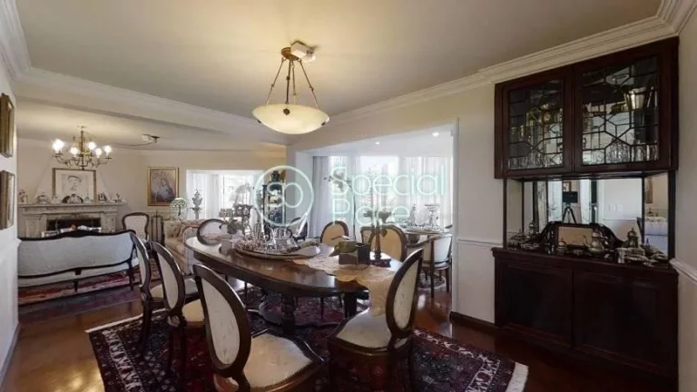 Imagem Ótimo apartamento à venda no Campo Belo - Área: 273m² - Living amplo para vários ambientes, com...