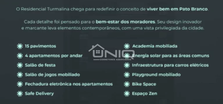Imagem Apartamentos em Construção Centro Ed Turmalina Pato Branco