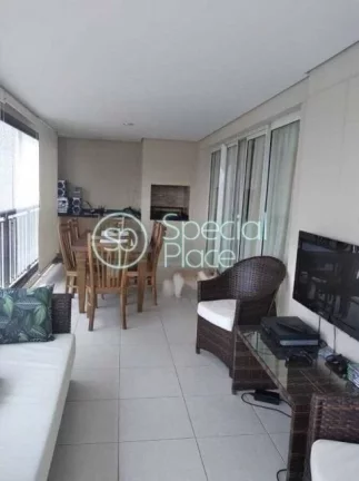 Imagem Apartamento bem amplo com 160 metros, 4 dormitórios, 2 suítes, varanda gourmet, quarto de empregad...