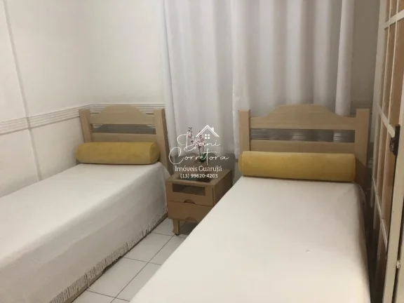 Imagem Aluguel de Imóvel em Guarujá-SP: Apartamento 2 Quartos, Pitangueiras, 70m², 2 Salas, 2 Banheiros, 1 Vaga!