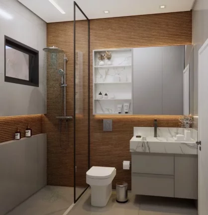Imagem Casa com 3 dormitórios à venda, 73 m² por R$ 640.000,00 - Jardim das Flores - Suzano/SP