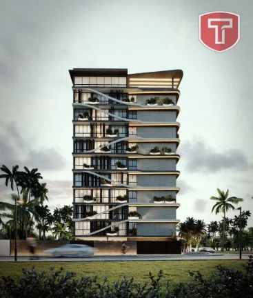 Flat à venda, 20 m² por R$ 331.632,70 - Ponta de Campina - Cabedelo/PB
