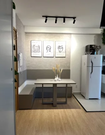Imagem Apartamento com 1 dormitório para alugar, 40 m² por R$ 4.930,00/mês - Jardim Aquarius - São José dos Campos/SP
