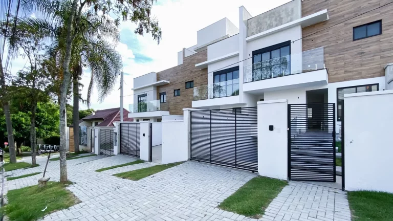 Imagem Sobrado novo com 175 m², 3 quartos sendo 1 suíte, amplo terraço à venda por R$ 1.250.000 - Jardim Social - Curitiba/PR