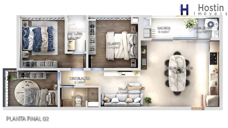 Imagem APARTAMENTO RESIDENCIAL em JOINVILLE - SC, SANTO ANTÔNIO