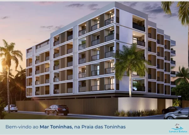 Imagem Stúdios de 35,70 m²/Toninhas-Ubatuba