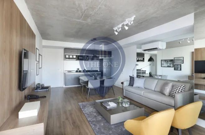 Imagem Studio à venda em São Paulo-SP, na Cidade Monções: 1 quarto, 1 sala, 2 banheiros, 1 vaga de garagem, 70m² de área!