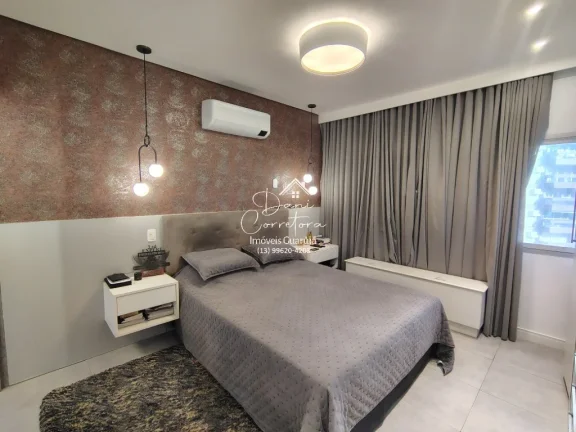 Imagem Aluguel de Apartamento de Luxo em Guarujá-SP, Pitangueiras: 3 Quartos, 1 Suíte, 2 Salas, 4 Banheiros, 1 Vaga, 180m².
