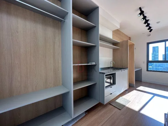 Imagem Apartamento studio com 1 dormitório para alugar no Highlight Campo Belo