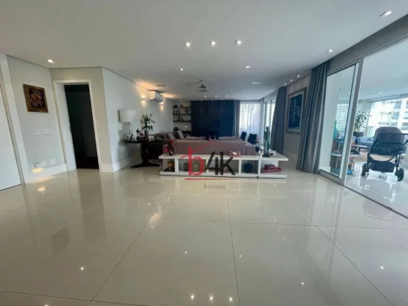 Imagem Apartamento com 380 m², 4 dormitórios suítes e 4 vagas, venda e aluguel - Campo Belo