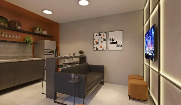 Imagem Apartamento Garden à venda em Campinas, Loteamento Residencial Vila Bella Dom Pedro, com 2 quartos, 54,88m2