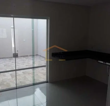 Imagem Sobrado novo, 3 dormitórios, sendo 1 suíte, 2 banheiros, lavabo, espaço gourmet, lavanderia, fino...