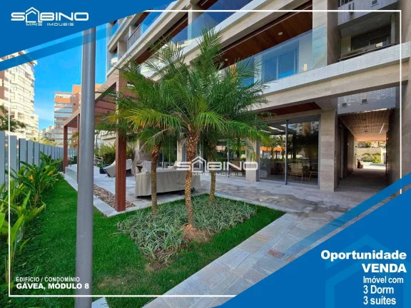 Imagem Apartamento Pé na Areia à Venda Edifício Gávea na Riviera, com 3 dormitórios 3 suítes 137m² de área útil