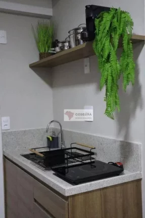 Imagem Apartamento com 1 dormitório para alugar, 27 m² por R$ 5.000,00/mês - Vila Olímpia - São Paulo/SP
