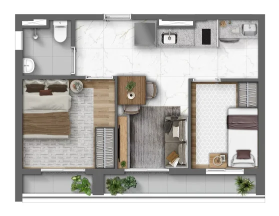 Imagem APARTAMENTO RESIDENCIAL em São Paulo - SP, Santo Amaro