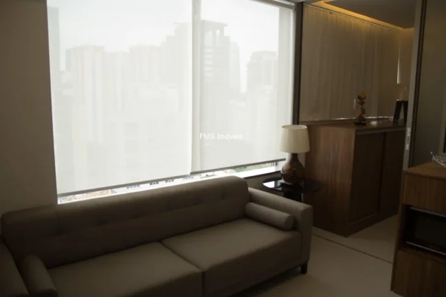Imagem Apartamento para locação na Vila Nova Conceição: 1 quarto, 1 sala, 1 banheiro e 1 vaga de garagem!