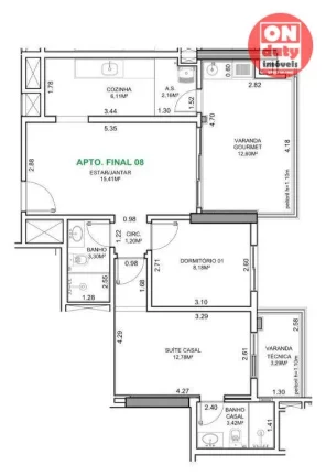 Imagem Apartamento com 2 quartos à venda, 82 m² por R$ 1.300.000 - Aparecida - Santos/SP