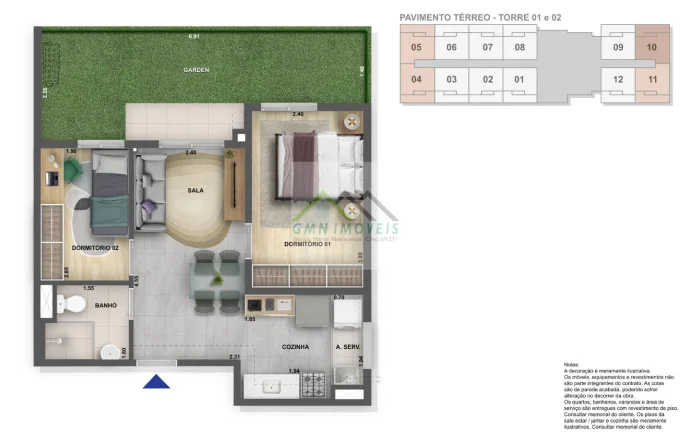 Imagem Parque Piedade - Lançamento Apartamento 2 quartos, Piedade