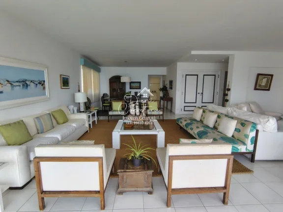 Imagem Imperdível oportunidade: Apartamento de luxo com 4 quartos e 4 suítes à venda em Guarujá-SP, no bairro Pitangueiras!