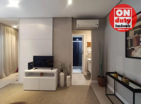 Imagem Apartamento com 1 dormitório à venda, 45 m² por R$ 740.000,00 - Gonzaga - Santos/SP