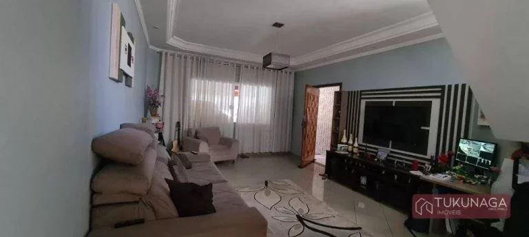 Imagem Sobrado com 3 dormitórios à venda, 192 m² por R$ 1.350.000,00 - Vila Galvão - Guarulhos/SP