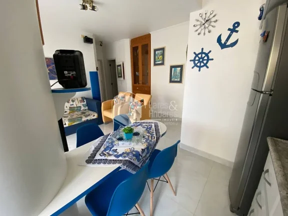 Imagem Apartamento para locação, Pitangueiras, Guarujá, 85m² com 2 dorm, 2 banheiros, 2 vgs com lazer, Camareira Diária, Mobiliado. Sinta a Brisa do Mar!