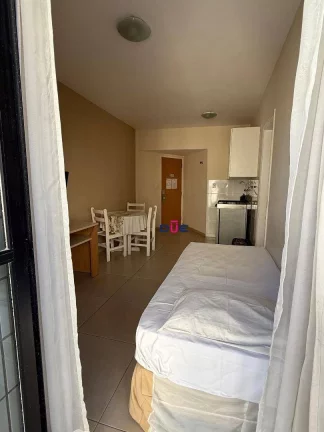 Imagem Flat com 1 dormitório à venda, 36 m² por R$ 265.000 - Gonzaga - Santos/SP