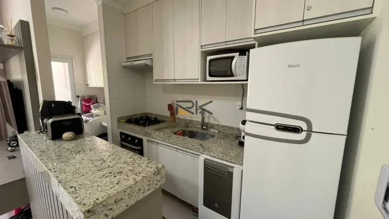 Imagem APARTAMENTO PRAIA GRANDE com 2 dormitórios sendo 1 suíte,1 vaga de garagem,varanda gourmet com churrasqueira,sala 2 ambientes