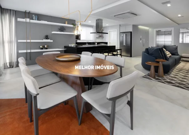 Imagem Apartamento á venda mobiliado decorado com 3 suítes e 3 vagas localizado no Centro de Balneário Camboriú