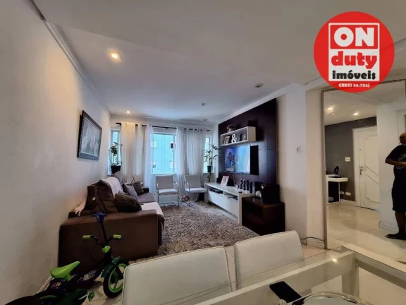 Imagem Apartamento com 2 dormitórios à venda, 80 m² por R$ 360.000,00 - Centro - São Vicente/SP
