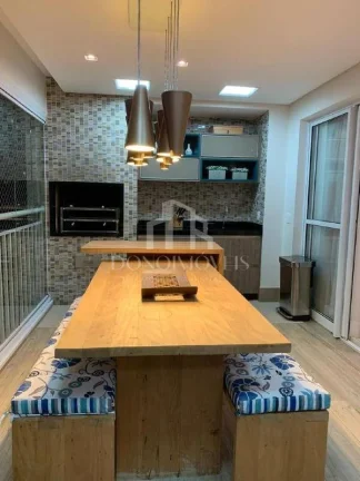 Imagem Apto venda 3 suítes vista piscina, 155m Cond Domo Life, Centro SBC SP