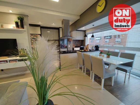 Imagem Apartamento com 1 dormitório à venda, 57 m² por R$ 830.000,00 - Gonzaga - Santos/SP