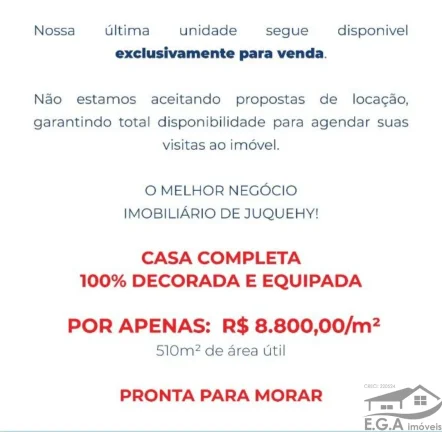 Imagem CASA EM CONDOMÍNIO FECHADO A 120 DA PRAIA DE JUQUEHY