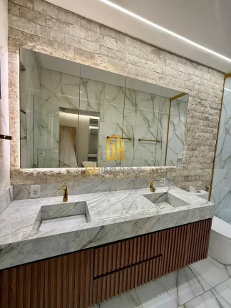 Imagem Casa com 3 quartos no Papilon Park em terreno com 407,50m² com 203m² de área construída possui:
...