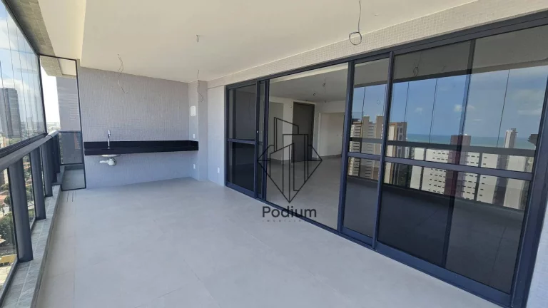 Imagem Apartamento de alto padrão em condomínio Club com 04 suítes e vista para o mar no Miramar -AP2498