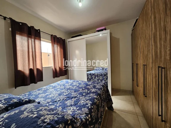 Imagem Casa à venda no Jardim São Paulo 2 – 2 quartos, cozinha planejada, área gourmet com churrasqueira e garagem coberta. Conforto e praticidade em Londrina!