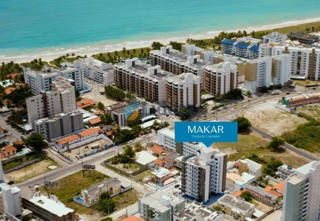 Imagem Apto - 3 Quartos - 1 Suíte - 68,74m² - Ponta de Campina, Cabedelo/PB