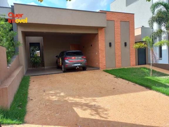 Imagem Casa em Condomínio de Luxo com 3 Suítes e 4 Vagas de Garagem no Jardim Cybelli, Ribeirão Preto-SP