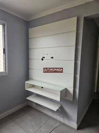 Imagem Apartamento com 2 dormitórios para alugar, 44 m² por R$ 2.552,38/mês - Vila Rio de Janeiro - Guarulhos/SP