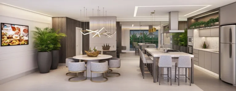 Imagem Apartamento novo no Cristo Rei em Curitiba.2 e 3 dormitorios