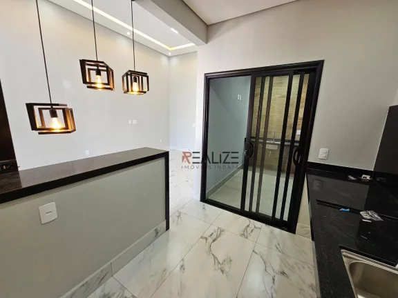 Imagem Casa moderna com 3 dormitórios à venda, 110 m² por R$ 925.000 - Condomínio Jardins do Império - Indaiatuba/SP