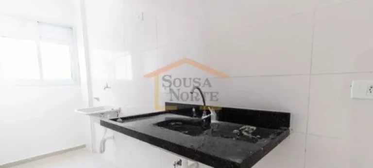 Imagem Apartamento aconchegante à venda na Água Fria, 2 dormitórios, 1 banheiro, varanda, área de servi...