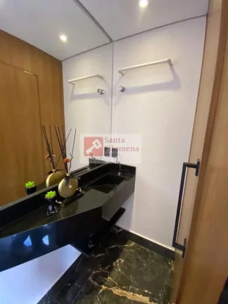 Imagem Sala Comercial para Locação em Santo André, Parque Jaçatuba, 1 banheiro